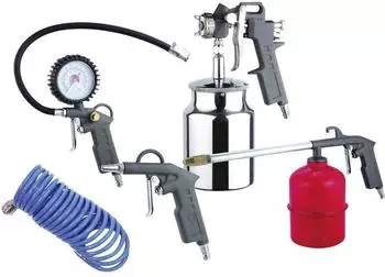 Aerotec Druckluft-Werkzeugset 8bar, 5-teilig (20058408)