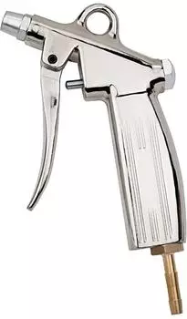 Riegler Blaspistole D&auml;mpferd&uuml;se, Alu-Druckguss vernickelt, T&uuml;lle LW 9 (22 B/D)