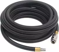 vidaXL Hybrid-Luftschlauch Schwarz 0,6" 5 m Gummi und PVC