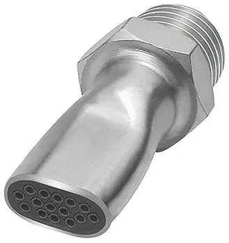 Riegler Lärmarme Flachdüse G 3/8 AG, Stahl verzinkt, 16,5mm (30.403)
