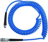 Spiralschlauch-stahlkupplung-set, Pu, Schlauch-&oslash; 10x6,5, 3,0 M - Riegler
