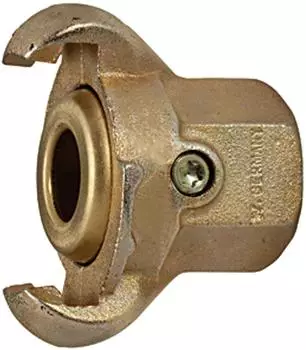 Riegler Klauenkupplung Innengewinde G 1/2, Messing-Dichtung (KI 12 M)