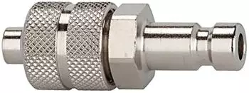Riegler Nippel f&uuml;r Kupplungen NW 2,7, Edelstahl 1.4305, Schlauch 6x4 (243.09/5-ES-E)