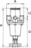 Riegler Druckregler Standard mit Manometer, BG 1, G 3/8, 0,5-16 bar (637.20 D)
