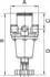 Riegler Druckregler »Standard« mit Manometer, BG 3, G 1, 0,5-16 bar (637.45 D)