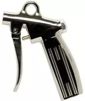 RIEGLER 117444-22 K/T Blaspistole ohne D&uuml;se, Alu-Druckguss vernickelt, G 1/4...