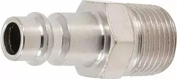 BGS Druckluft-Stecknippel 10mm (3/8") Au&szlig;engewinde (3222-4)