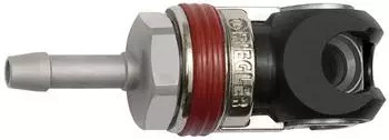 Riegler Schwenk-Sicherheitskupplung NW 8, ISO 6150 C, Stahl, T&uuml;lle LW 10 (425.24-SCH)