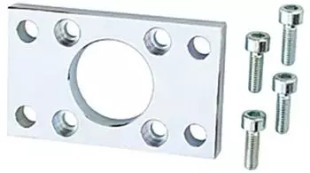 Riegler Front- oder Bodenflansch ISO 15552/ISO 21287, Kolben-&Oslash; 100 (450.060-M)