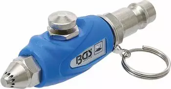 BGS Mini Druckluft-Ausblaspistole EURO Schnellkupplung 80mm (6876)