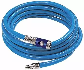 Riegler Werkstattschlauch-Set blau Sicherheitskupplung 6,3mm 20m (113853-DSB6-20S)