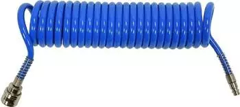 Yato Spiralschlauch PU 6,5x10mm 5m mit Schnellkupplung (YT-24204)
