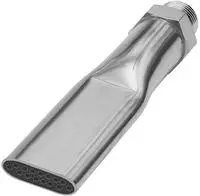 RIEGLER 114366-22.403 L&auml;rmarme Flachd&uuml;se, M12x1,25, Messing vern.,...