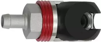 Riegler Schwenk-Sicherheitskupplung NW 11, ISO 6150 C, Stahl, T&uuml;lle LW 13 (426.25-SCH)
