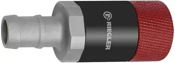 Riegler Dreh-Sicherheitskupplung NW 11, ISO 6150 C, Stahl, Tülle LW 19 (426.27-DREH)