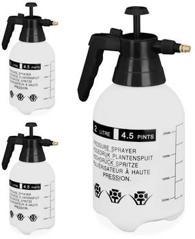 Relaxdays 3 x Drucksprüher 2 L schwarz