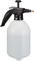 Relaxdays Druckspr&uuml;her 2 Liter, Einstellbare Messingd&uuml;se, Wasser &