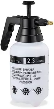 Relaxdays Pumpspr&uuml;hflasche 1L, 4er-Set (10022279)
