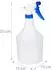 Relaxdays Sprühflasche 1L Kunststoff Blau, 6er-Set