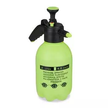 Relaxdays Drucksprüher 2L grün, 2er-Set