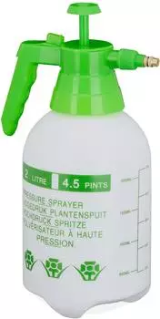 Relaxdays Drucksprüher 2L, 2er-Set, grün (10051959_0)