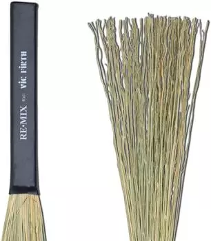 Vic Firth RE-MIX Drum Brushes, Broomcorn, soft (RM1)