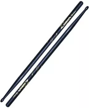 Zildjian 5A Hickory Drumsticks, Nylonspitze, schwarz (Z5ANB)