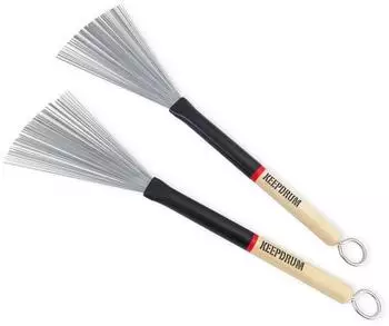 Keepdrum SV507 Jazz-Besen, ausziehbar (SV507)