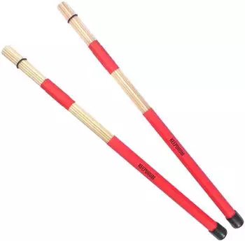 Keepdrum SV1 Rods 19 Stäbe Drumsticks mit Gummigriff (SV1)