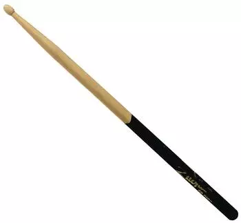 Zildjian 5B Hickory Drumsticks, Wood Tip, Black DIP (Z5BD)