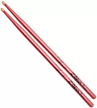 Zildjian 5A Chroma Pink Drumsticks, Hickory (Z5ACP)