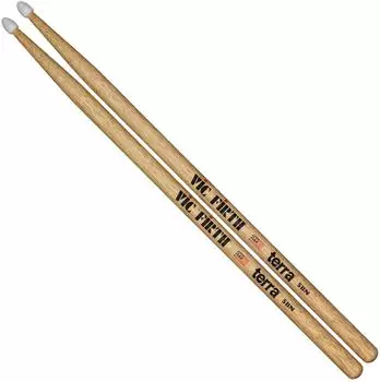 Vic Firth American Classic 5BN Terra Drumsticks, Nylon-Tip (5BTN)