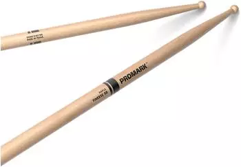 Pro Mark Rebound 5B Drumsticks, Ahorn, kleiner runder Holzkopf (RBM595RW)
