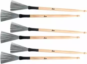 XDRUM WTD-1L Wire Tap Drumstick Brushes 3er-Set (00034650)