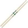 Promark Classic Forward Raw Hickory 5A Oval Wood Tip Drumsticks,...