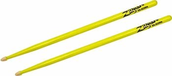 Zildjian 5A Acorn Hickory Wood Tip neon gelb