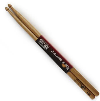 Los Cabos Drumsticks 5B Red Hickory Sticks Wood Tip