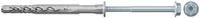Fischer 50x Langschaftd&uuml;bel SXRL 8 x 80 mm FUS Sechskantschraube mit U-Scheibe -