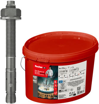 Fischer FAZ II Plus 12/20 R Eimer (80) Bolzenanker 119x12 (568864)