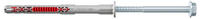 FISCHER Langschaftd&uuml;bel DuoXpand FUS Sechskantschraube - Nylon/Stahl - d: 10mm ;