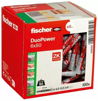 Fischer Duopower 6 x 50 mm LD Fischer Duopower 6 x 50 mm LD