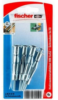 Fischer Hohlraum-Metalld&uuml;bel HM 5x52 SK K (545971)