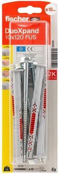 fischer DuoXpand 10x100 FUS Schrauben/D&uuml;bel-Sortiment