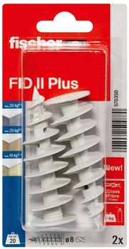 Fischer D&auml;mmstoffd&uuml;bel FID II Plus K 80 mm (570350)