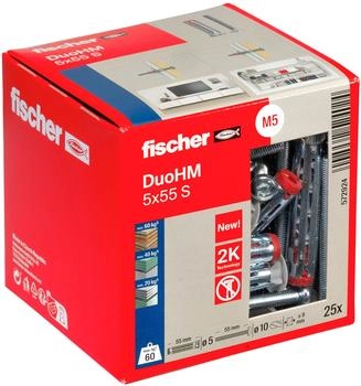 Fischer DuoHM 5x55 S TX Hohlraumd&uuml;bel (572924)
