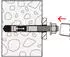 Fischer FAZ II Plus Bolzenanker Stahl galvanisch verzinkt 16/250 (564600)