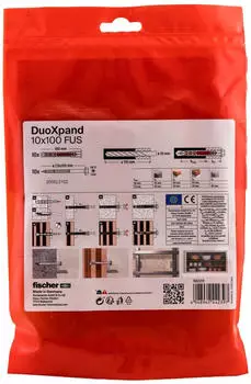 Fischer Langschaftd&uuml;bel DuoXpand 10 x 100 FUS B 10 St&uuml;ck