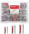 Fischer Duopower Universal-Dübel-Set mit Schraube, transparent (544546)
