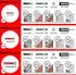 Fischer Duopower Universal-Dübel-Set mit Schraube, transparent (544546)