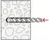 Fischer fischer Spreizdübel SX Plus 5 x 25 100 Stück